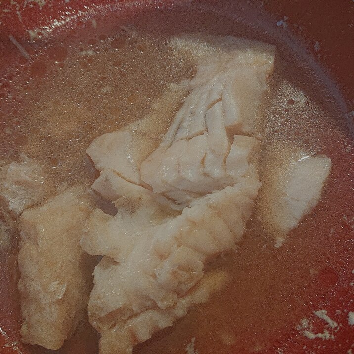赤魚のあっさりスープ